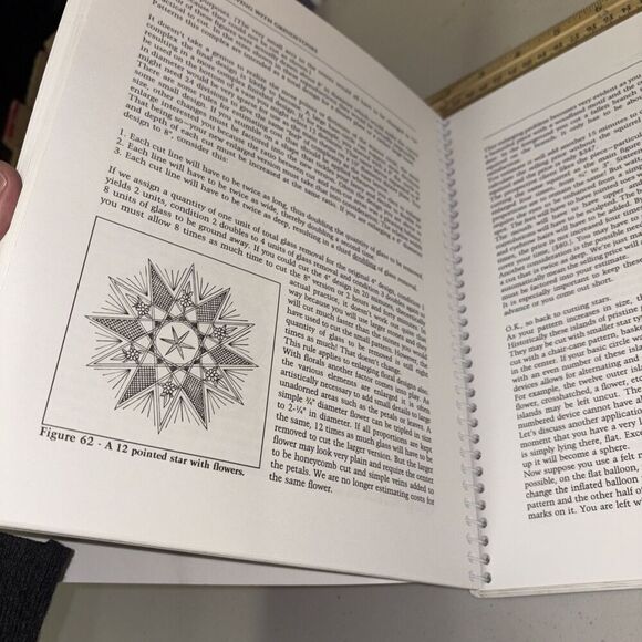 Glass Engraving With Grindstones Robert Smith 1992 Spiral Bound 1992 - Picture 8 of 10